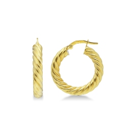 Creolen aus 750er Gelbgold