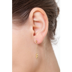 Ohrhänger aus Gelbgold 18K 2