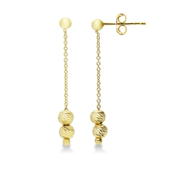 Ohrhänger aus Gelbgold 18K