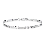 Herrenarmband Wei...