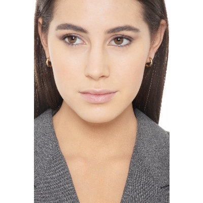 Gelbgold 750 Creolen 