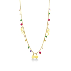 Gelbgold 18k Kette mit Anhänger
