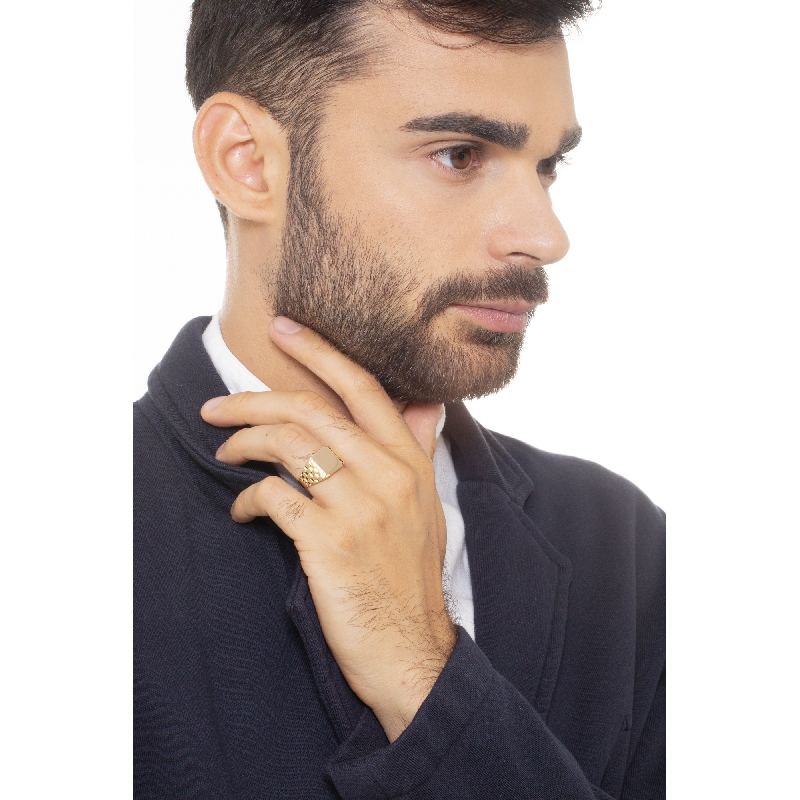 Siegelring Mann 750er Gelbgold Siegelring Mann 750er Gelbgold