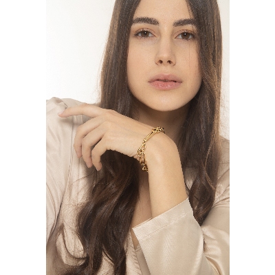 Kettenarmband aus Gelbgold 18K, 20 cm