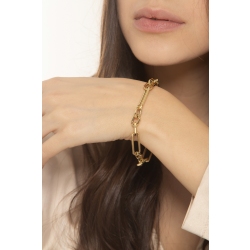Kettenarmband aus Gelbgold 18K, 20 cm 2
