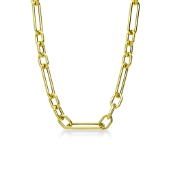 Gelbgold 750 Kette 3+1