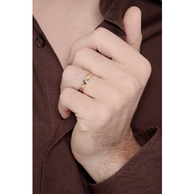 750er Gelbgold Ehering 