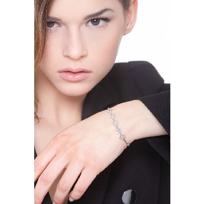 Armband personalisiert mit Buchstaben AMORE 