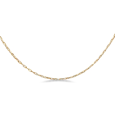 Gelbgold 18K Kette, 50 cm 