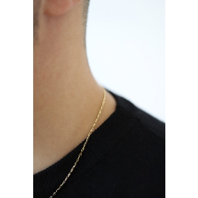 Gelbgold 18K Kette, 50 cm 