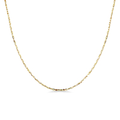 Gelbgold 18K Kette, 50 cm 