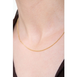 Gelbgold 750 Halskette, 45 cm 2