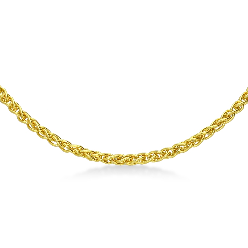 Unisex Halskette Gelbgold 18K, 50 cm Unisex Halskette Gelbgold 18K, 50 cm