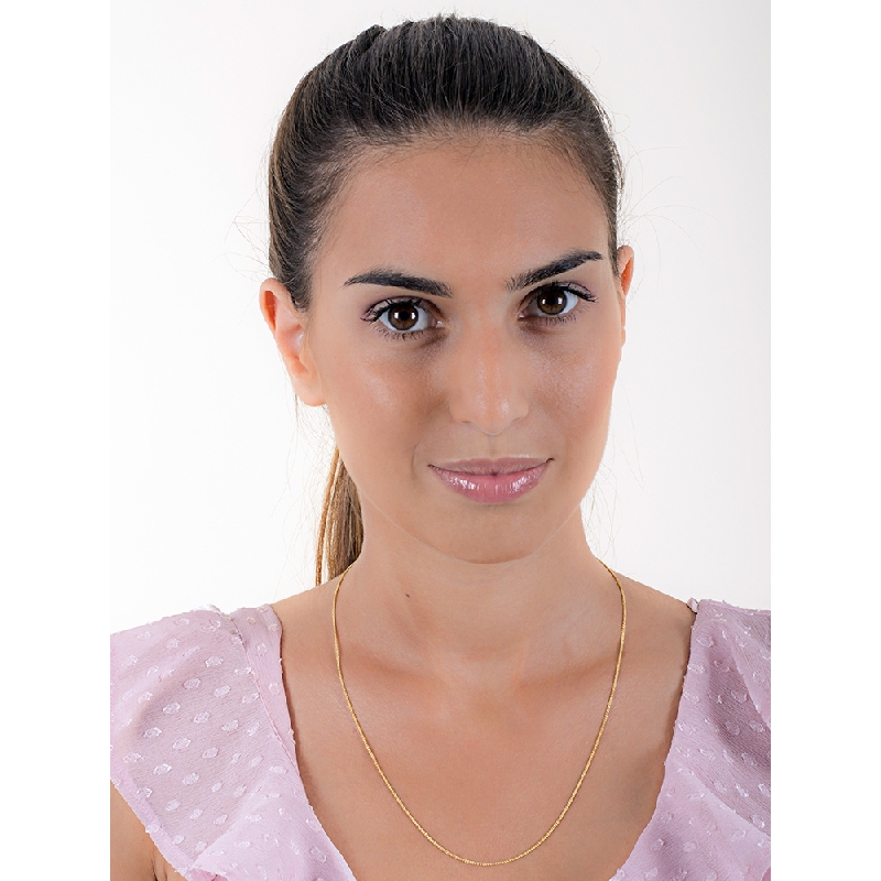 Unisex Halskette Gelbgold 18K, 50 cm Unisex Halskette Gelbgold 18K, 50 cm