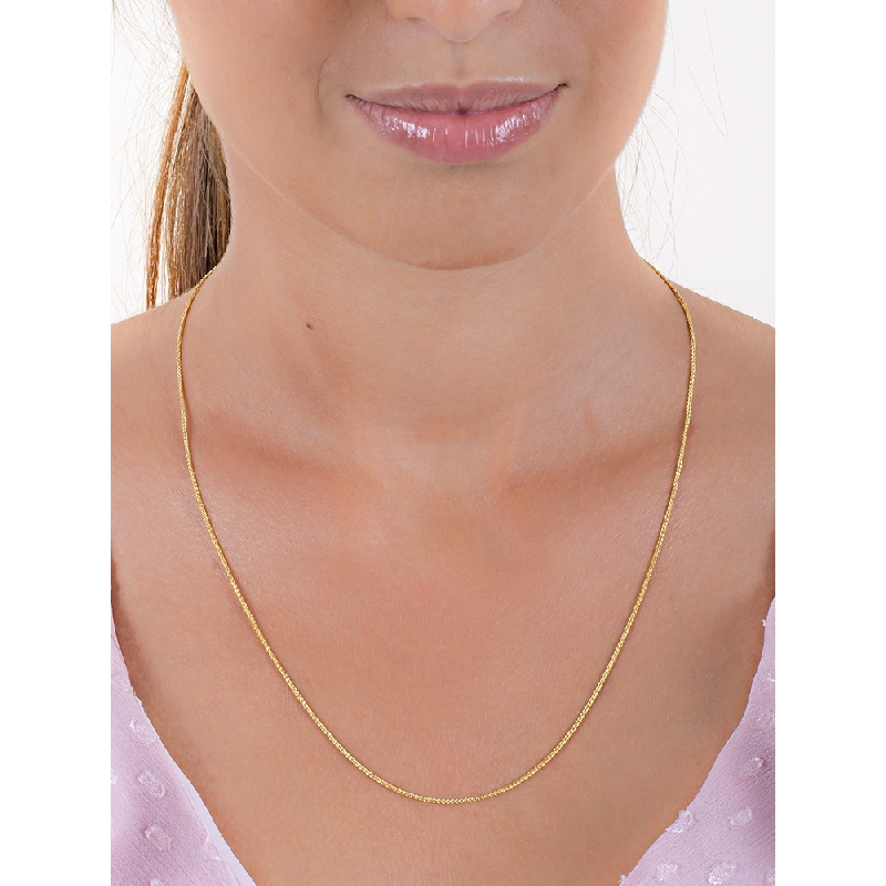 Unisex Halskette Gelbgold 18K, 50 cm Unisex Halskette Gelbgold 18K, 50 cm