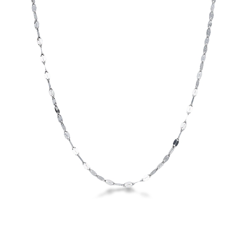 Weissgold Kette 18 Karat, 40 cm Weissgold Kette 18 Karat, 40 cm
