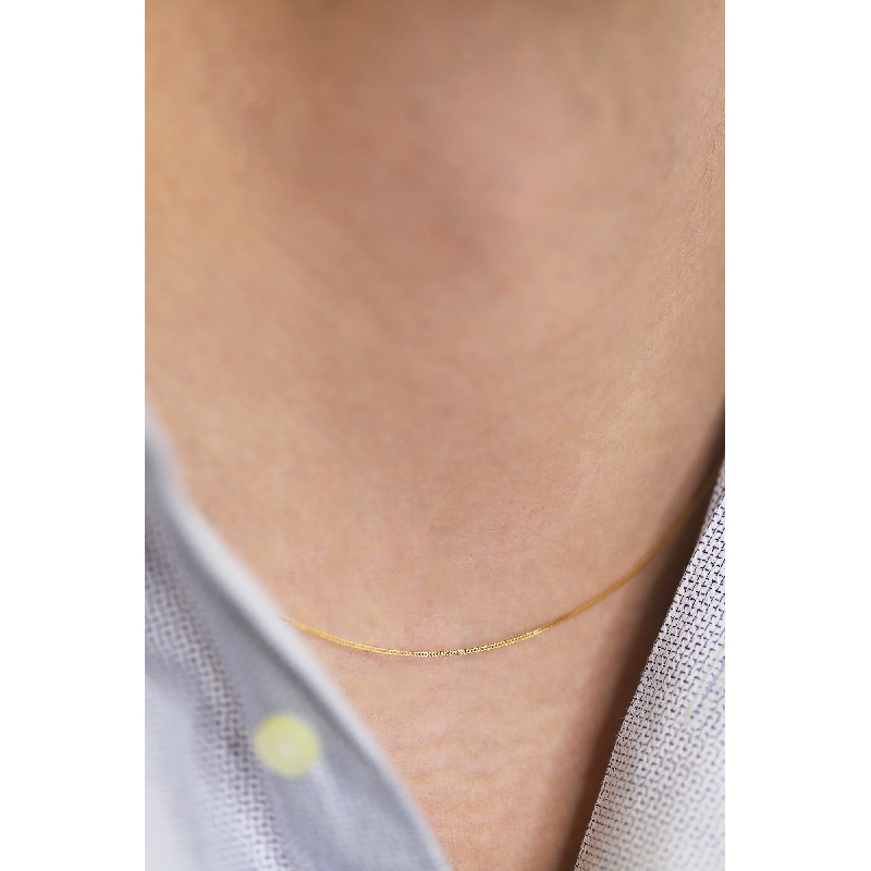 Herrenkette Gelbgold 750 ohne Anhänger Herrenkette Gelbgold 750 ohne Anhänger