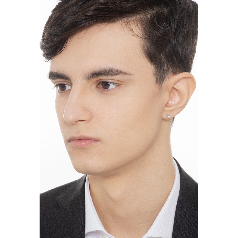 Einzelner Ohrstecker Damen mit Diamant, 0,20 ct Einzelner Ohrstecker Damen mit Diamant, 0,20 ct