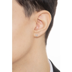 Einzelner Ohrstecker Damen mit Diamant, 0,20 ct 2