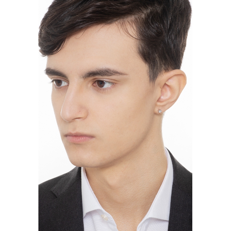 Herren einzelner Ohrstecker 0,15 kt Diamant Herren einzelner Ohrstecker 0,15 kt Diamant