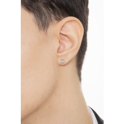 Herren einzelner Diamant-Ohrstecker Weißgold, 0.25 kt 2
