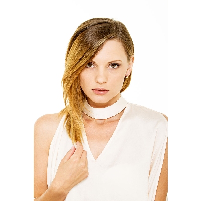 Peridot Ohrringe mit Diamanten Weissgold 