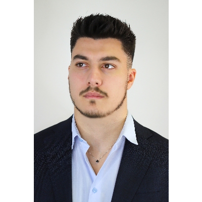 Schwarzer Diamant Kette Herren 750er Weißgold