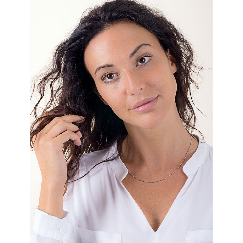 Venezianer Weißgold Kette 