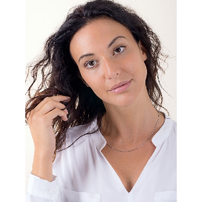 Venezianer Weißgold Kette 