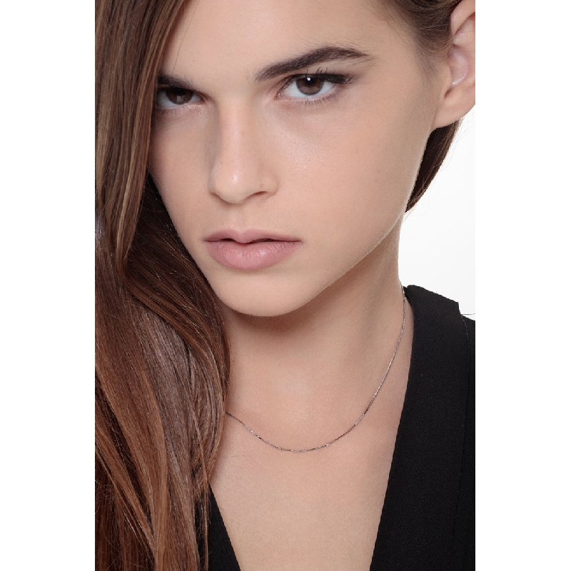 Weißgold-Venezianerkette 