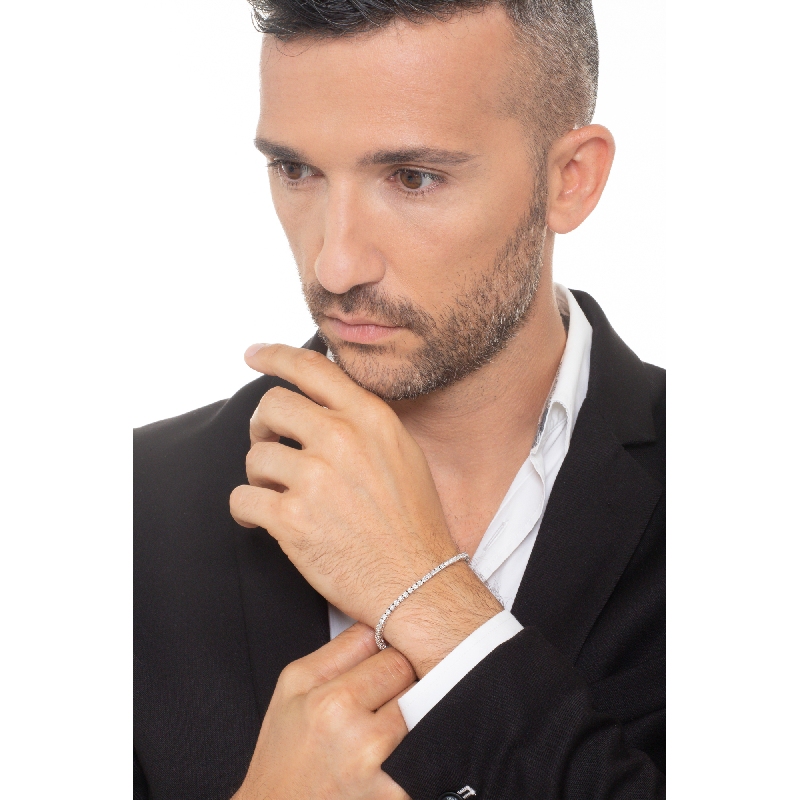 18K Weißgold Armband mit Brillanten