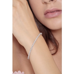 18K Weißgold Armband mit Brillanten 2