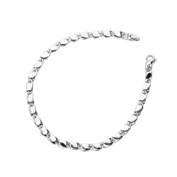 Armband Weißgold 750 Herren