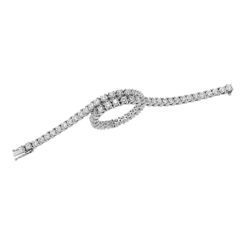 Tennisarmband Weißgold Brillanten Tennisarmband Weißgold Brillanten