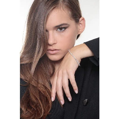 Tennisarmband Weißgold Diamanten