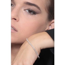 Tennisarmband Weißgold Diamanten 2