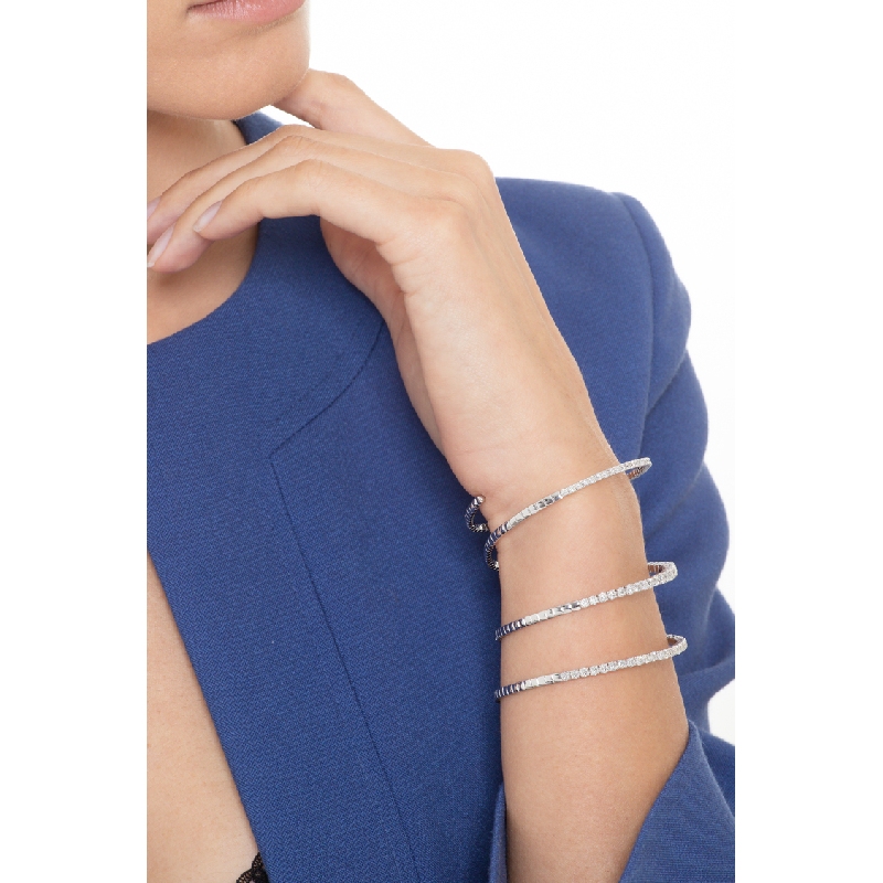 Diamant-Armband Damen Weißgold 750 Diamant-Armband Damen Weißgold 750