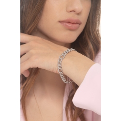 Kettenarmband mit Diamanten aus 750er Weißgold 2