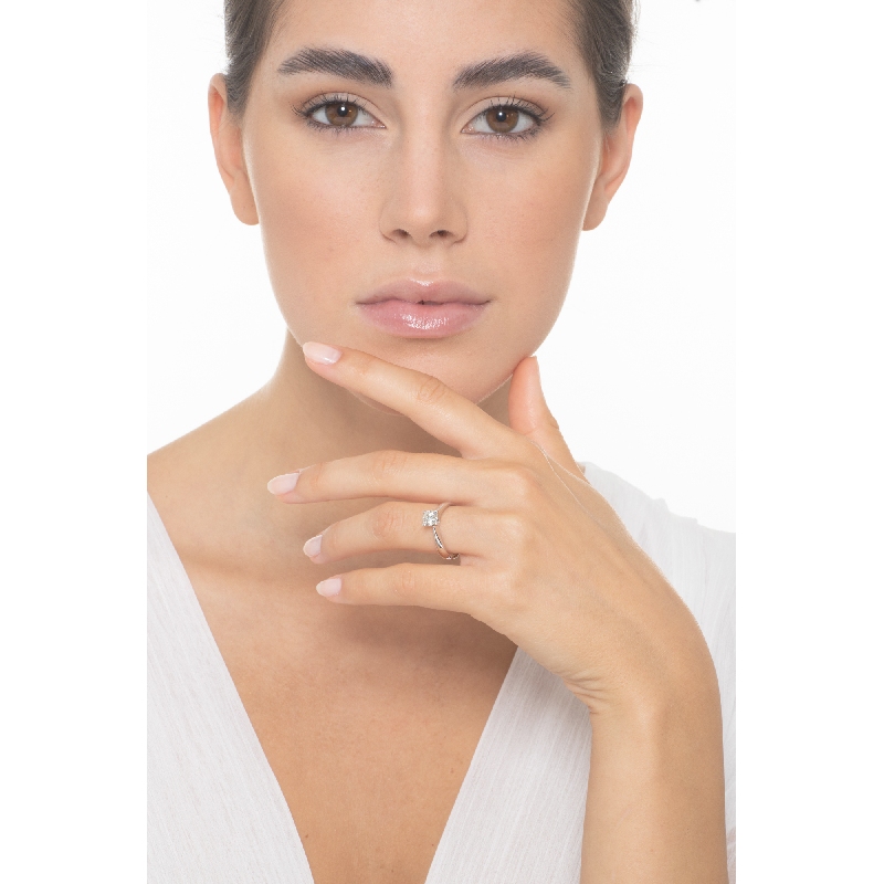 Solitärring Weißgold 1 Karat Diamantring  Solitärring Weißgold 1 Karat Diamantring