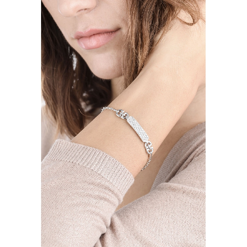 Diamant Armband Damen Weißgold 750