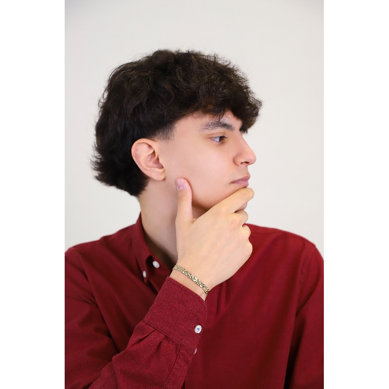 Herrenarmband Gelbgold 750