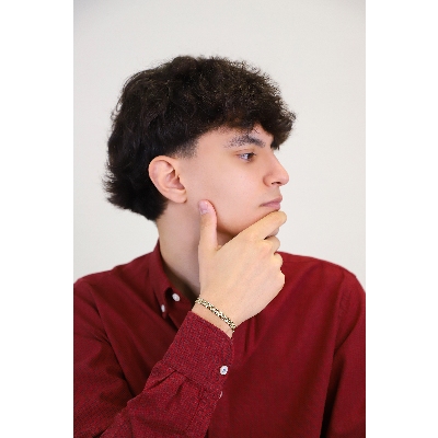 Herrenarmband Gelbgold 750