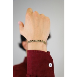 Herrenarmband Gelbgold 750 2