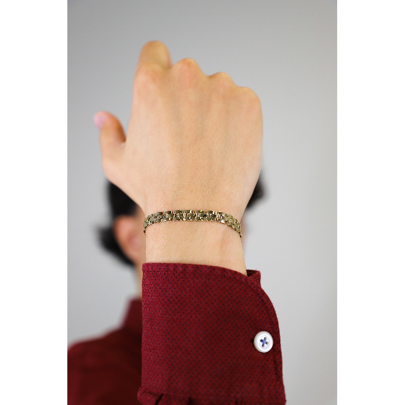 Herrenarmband Gelbgold 750