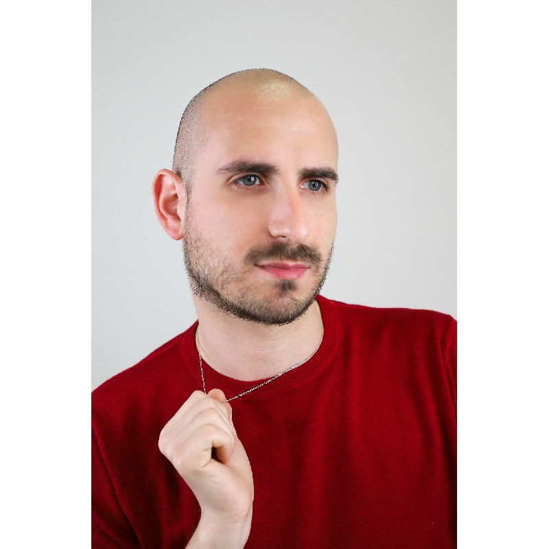 Unisex Halskette Rolò Weißgold 18K 