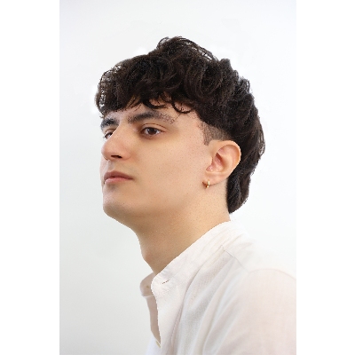 Einzelne Creole aus Gelbgold 18K