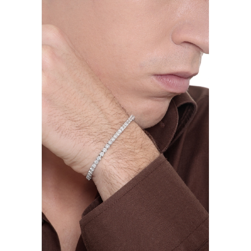 Tennisarmband Weißgold mit Diamanten Tennisarmband Weißgold mit Diamanten