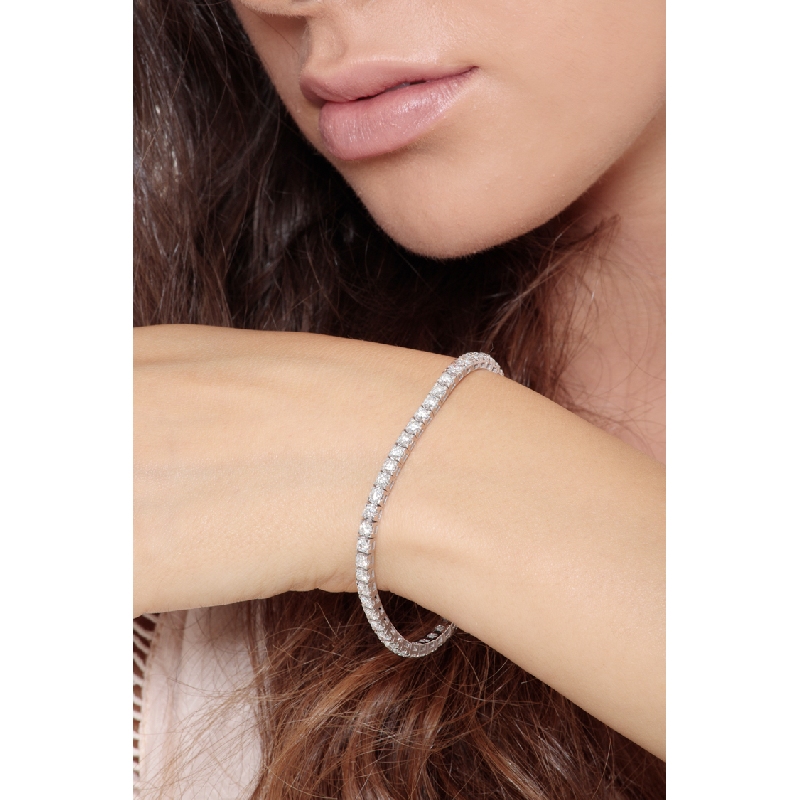 Tennisarmband Weißgold mit Diamanten Tennisarmband Weißgold mit Diamanten