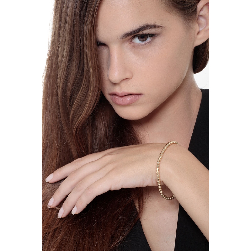 Armband mit Kugeln aus Gelbgold  Armband mit Kugeln aus Gelbgold