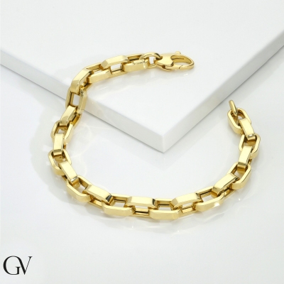 Gelbgold 18K Kettenarmband Herren